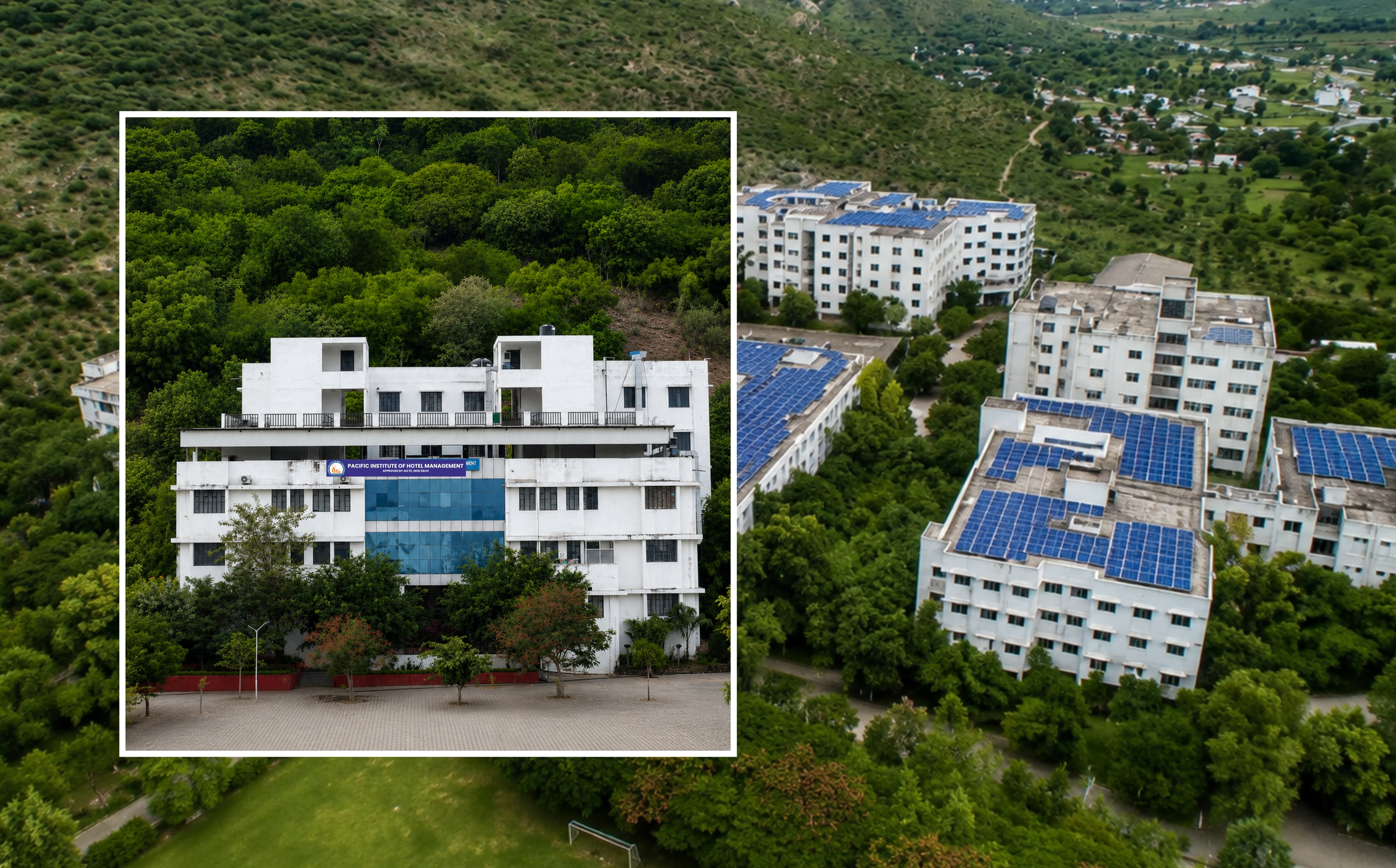 Pacific Institute of Hotel Management campus and hotel management education